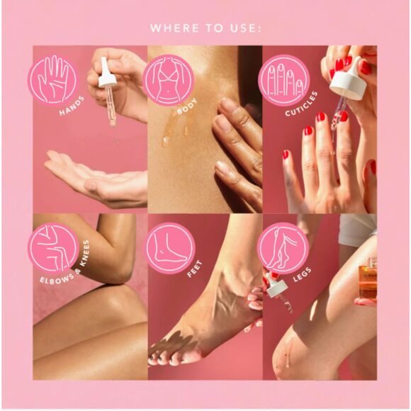 Pink Champagne So Rich Revitalizing Treatment Oil NCLA BEAUTY 1 fl oz - Picture 3 of 7